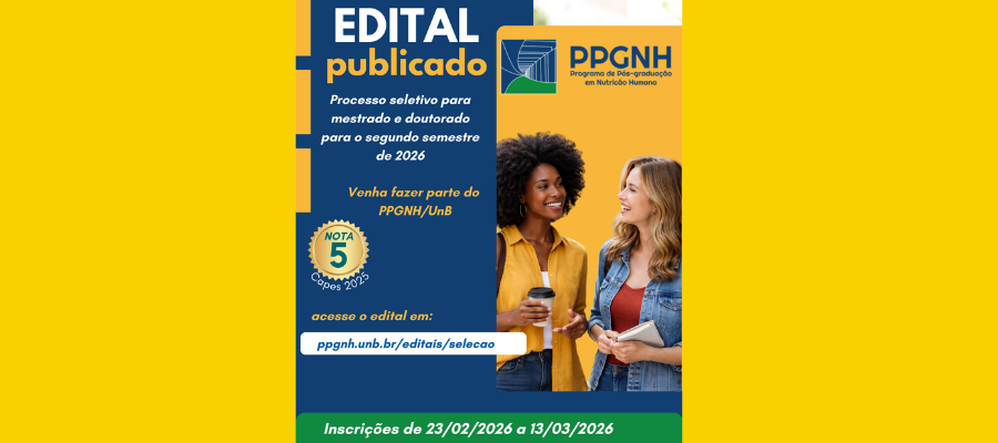 Edital publicado
